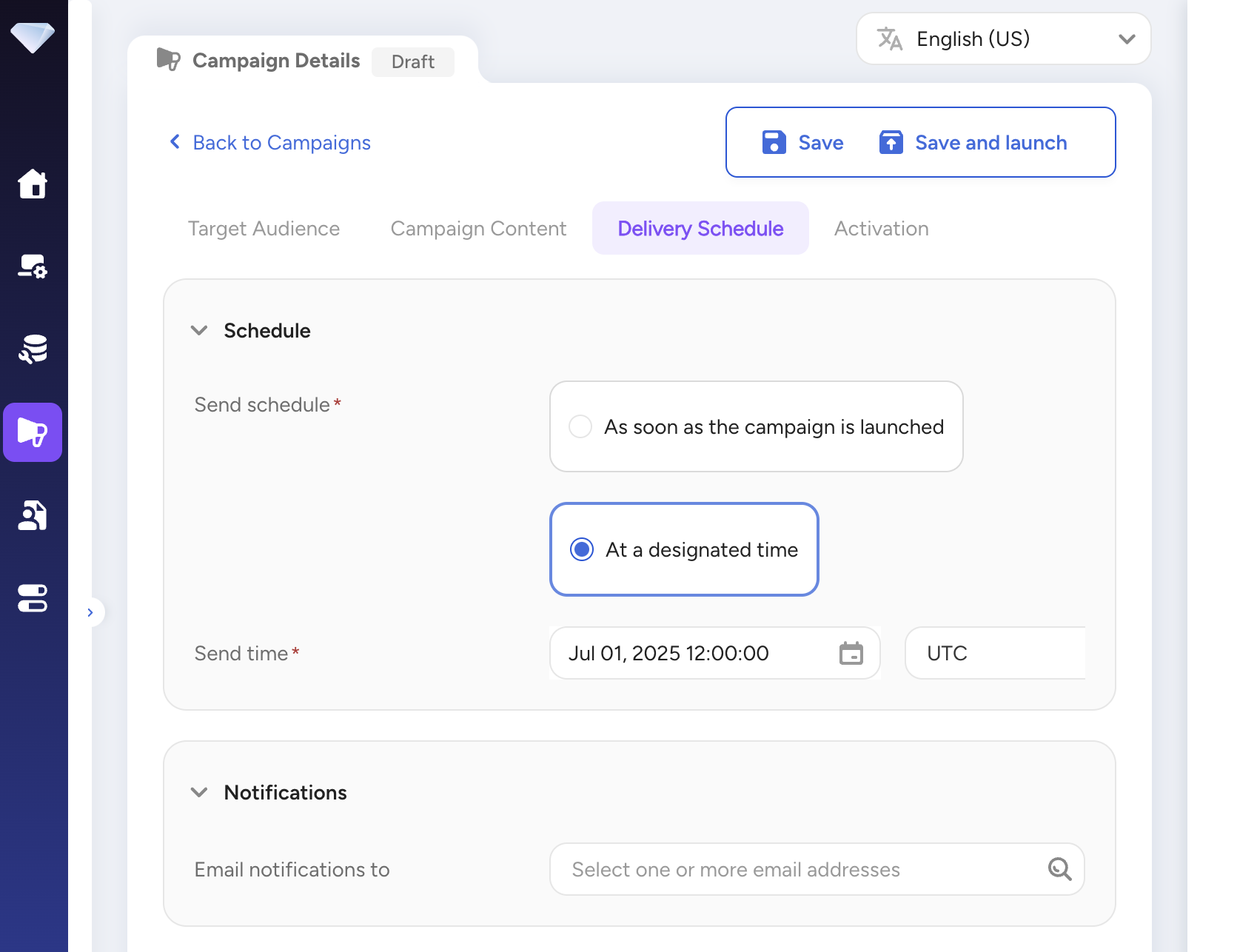 Bulk Engagement screenshot at 15:39:00