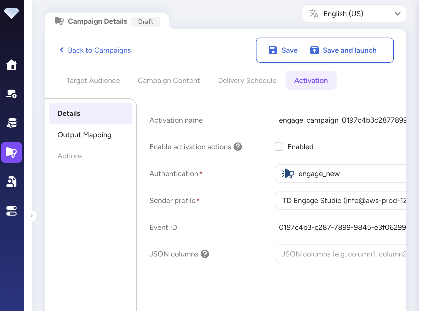 Bulk Engagement screenshot at 15:39:14